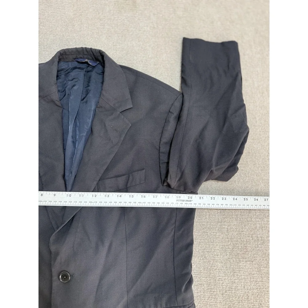 Brooks Brothers‎ 346 Blazer Mens 42 Blue Wool Stretch Two Button Sport Coat